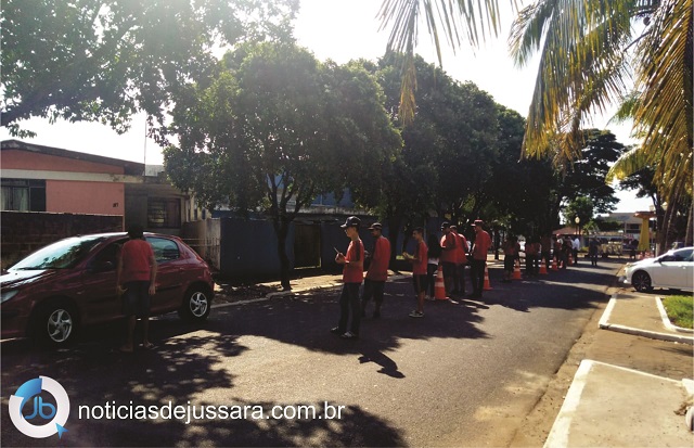 Imagem: NJ/JB | Campanha de educação no trânsito em Jussara PR Imagem: NJ/JB | Campanha de educação no trânsito em Jussara PR